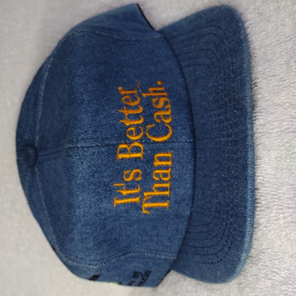 Vintage Denim Hat: It's Better Than Cash.